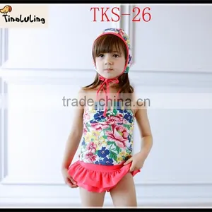 Children Swimwear 3 Pcs With Sexy Thong Bulk Wholesale Kids Clothing thumbnail-3