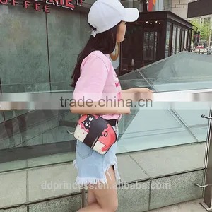 2017 Girls Handbag Single Shoulderbag Summer Long Chain Cosmetic Bag thumbnail-6