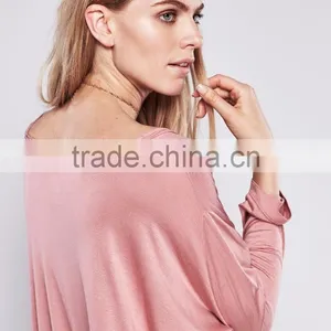 High Quality Loose Fit Casual Long Sleeve t Shirt for Women thumbnail-5