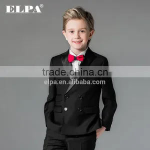 ELPA White 100% Polyester Fancy Designer 3 Piece Boy Suits for Show thumbnail-4