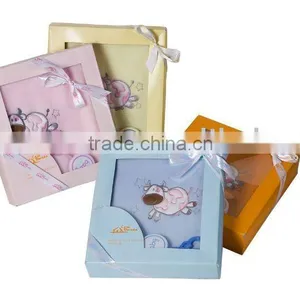 Baby Fleece Blanket/embroidered Fleece Blanket thumbnail-1