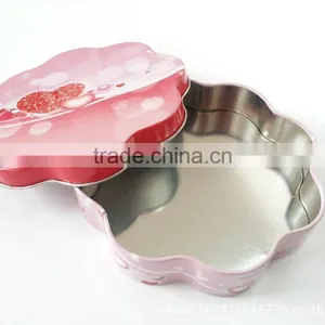 Shaped Flower Candy Box Tinplate Iron Cans thumbnail-1
