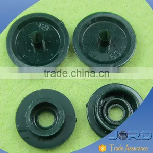 Hot Sale High Quality Colored Plain Plastic Snap Fasteners/buttons thumbnail-1
