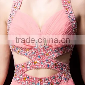 Condole Belt Sexy Mermaid Sweetheart Spaghetti Straps Short Satin Lace Women Party Prom Dresses Gown China ED74 thumbnail-5
