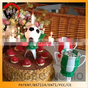 2016 Hot Sale Football Musical Party Candle Birthday Decoration thumbnail-1