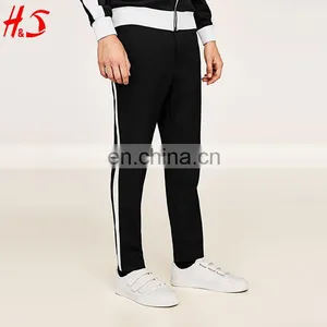 Fashion Style Wholesale Man Track Pants Trousers With Side Stripe thumbnail-1