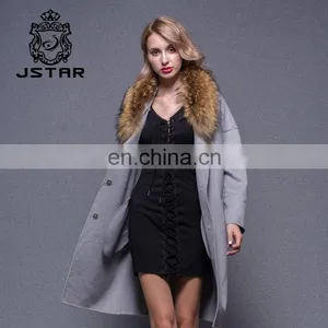 Super Quality Latest Design Double-Face Cashmere Jacket Overcoat Trench Coat thumbnail-2