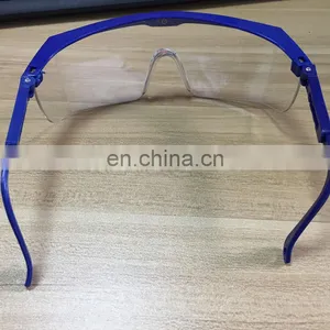Clear Plastic Safety Protective Glasses With Clear Transparent Lens thumbnail-1