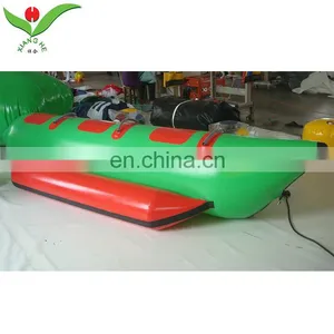 3 Seat Family Event Summer Water Game Inflatable Banana Tube Boat thumbnail-1