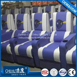 High End Home Theatre Sofa,vip Reclining Cinema Chair thumbnail-1