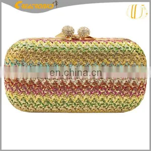2015 New Straw Bag Raw, Decorative Straw Bag, Ladies Natural Straw Bag thumbnail-1