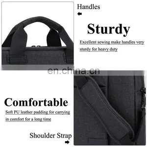 Waterproof Stylish Fabric Laptop Messenger Shoulder Bag thumbnail-5