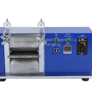 Battery Lab Equipment Electric Hot Rolling Press Machine With Heated Roller thumbnail-1