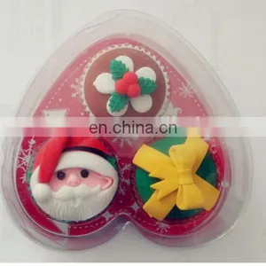 Christmas Gift Eraser Set Children Funny Toy Eraser Set Kids Playing Eraser Set thumbnail-1