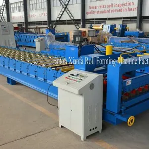 Automatic Steel Glazed Tile Roof Roll Forming Machine thumbnail-1