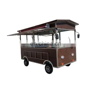 Coffee Cart BBQ Stove Mobile Food Truck Fast Food Trucks Mobile Food Trailer thumbnail-4
