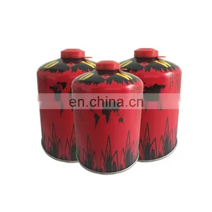 China Screw Valve Butane Gas Cartridge 450g and Tin Aerosol Can 450g thumbnail-4