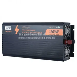 1500W 3000W Pure Sinus Voltage Converter 12V 230V Remote Control thumbnail-5