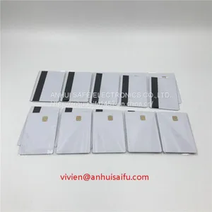 Inkjet SLE4442 Chip Card With Hico 3-track Magnetic Strip thumbnail-2