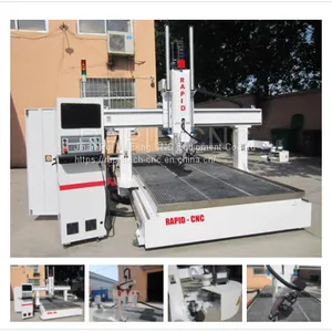 Heavy Duty 4 Axis CNC Router 3d Cnc Carving Machine thumbnail-1