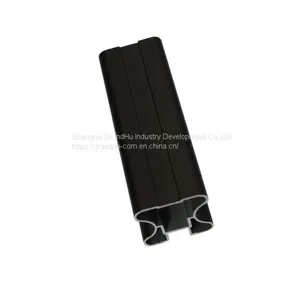 Wardrobe Sliding Door Track Profile Aluminium Stile Vertical Handle thumbnail-3
