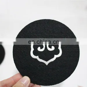 Orange Color Custom Printing Cork With Customer Logo Glass Coasters Soft Pvc Coaster thumbnail-6