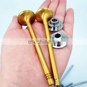 Original Level Quality Engine Valve for Nissan Sunny Sentra B12 B13 B14 N14 GA14d GA16 Ga14 Ga15 13202-88A00 Titanium Retainers thumbnail-5