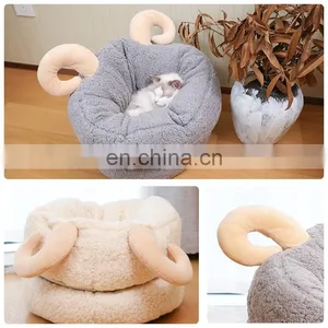 Creative Pet Bed Soft Fleece Cat Bed, Warmer and Softer for Cat and Small Dog thumbnail-4