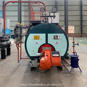 300,000-4,200,000 KCal/H Natural Gas Diesel Oil Fired Hot Water Boiler for Hotel Greenhouse School thumbnail-2