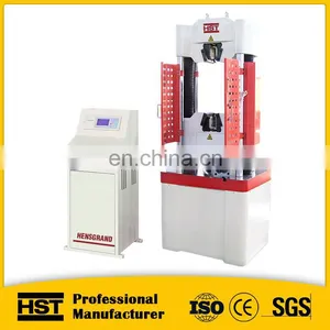 LCD Digital Display Hydraulic Tape Chain Wire Rope Welding Universal Testing Machine 300KN thumbnail-2