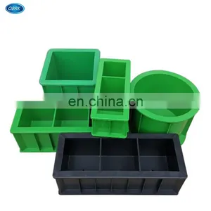 Concrete Test Mold Box Mortar Test Block Mold Folding Anti-pressure Anti-permeable Plastic Test Mold thumbnail-1