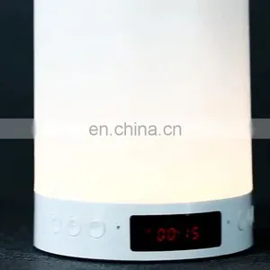 Wireless Speaker Phone Bedside Night Light Smart Touch Control Portable Bluetooth Speaker With Light thumbnail-1