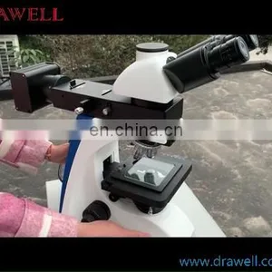 Drawell MIT200TR Trinocular Metallurgical Optical Microscope thumbnail-1