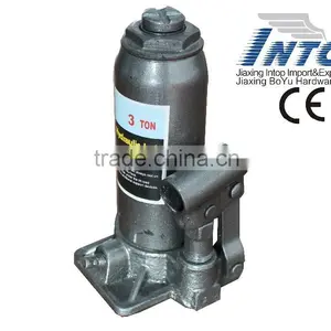 Hydraulic Bottle Jack 3T With Safety Valve CE thumbnail-2