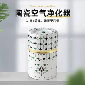 Ceramic Air Purifier LED-UV Disinfection 5V USB PM2.5 thumbnail-1