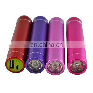 2020 Oem Logo Print Portable Aluminum Power Bank Gift Usb Port Metal Power Charger for Mobile Phone thumbnail-2