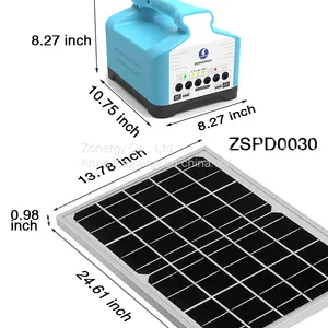 ZONERGY New Power Supply Portable Solar Energy System Home China Outdoor Set thumbnail-4