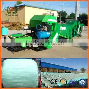 Farm Round Bundle Packing Machine for Straw Grass thumbnail-1