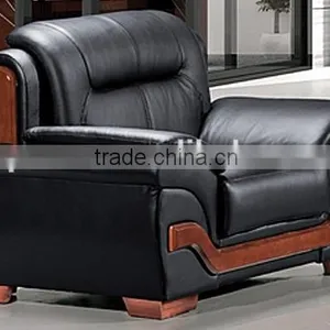 Oupusen 1 1 3 Office Wood Frame Sofa Set thumbnail-2