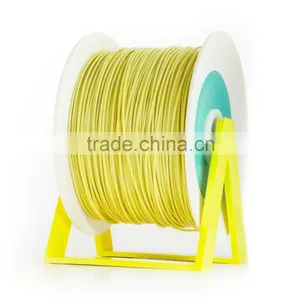 Pla 3d Printer Material Yellow Ochre Filament With the New Spool Convertible Into a Coat Hanger. Spool Holder Included. thumbnail-2