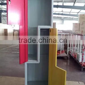 Factory Price Staff Changing Room Clothes Steel L Shape Locker thumbnail-2