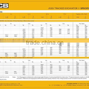 JCB JS205LC HYDRAULIC TRACKED EXCAVATOR thumbnail-5