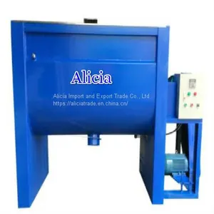 Stainless Steel Horizontal Ribbon Blender Mixer for Powder Mixing Machine thumbnail-5