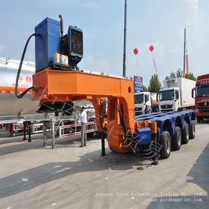 Large Cargo Transport Semi-trailer Large Item Transport Vehicle Multi Axle Semi-trailer thumbnail-1