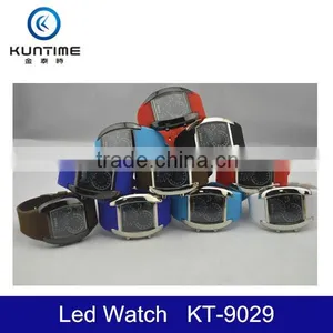 Hot Sale Sports Flash LED Car Speedometer Meter Dial Men Gift Watch thumbnail-2