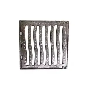 EN124 C250 Square Manhole Gully Grating With Frame thumbnail-1