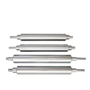 Industrial Hollow Steel Roller Chrome Plated Roller Mirror Finish Roller for China Factory thumbnail-3