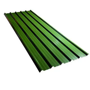 JIS G3302 SGCC Z120 Heißtauchbeschichtetes Hausdachstahlmaterial, verzinktes gewelltes verzinktes Stahl Dachblech thumbnail-4