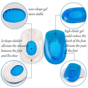 Heel Pad Silicone Insoles Foot Cushion thumbnail-5