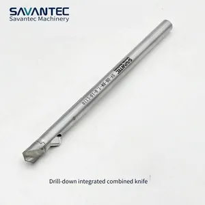 Saiwantek Drill and Chamfer Integrated Tool, Double-sided Chamfering Drill, Drilling With Chamfering, Deburring Inner Holes thumbnail-2